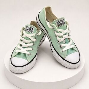 Converse Chuck Taylor All Star Mint Green Low Top Sneakers 142377F Womens 7